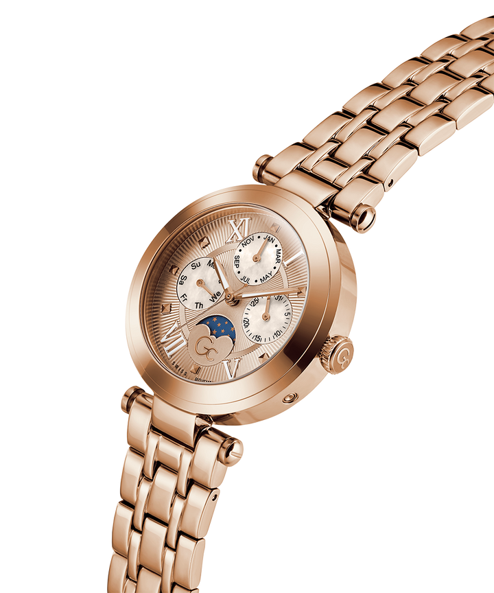 Gc Watch Topchic Z62003L3 Rose Gold Dial Women&