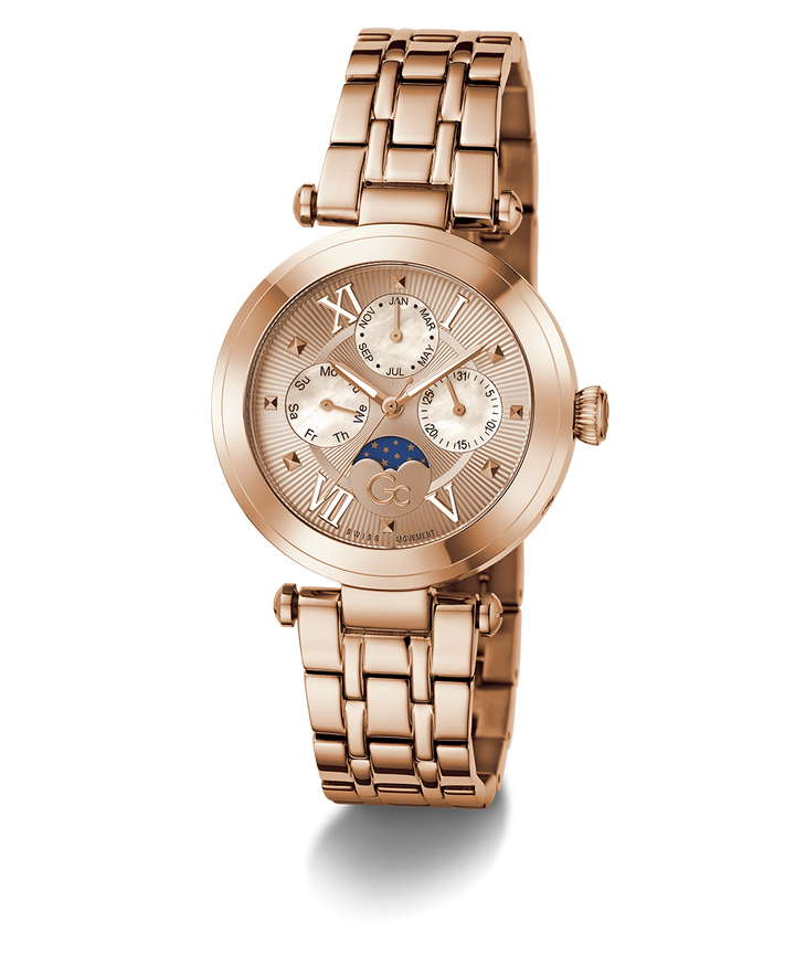 Gc Watch Topchic Z62003L3 Rose Gold Dial Women&