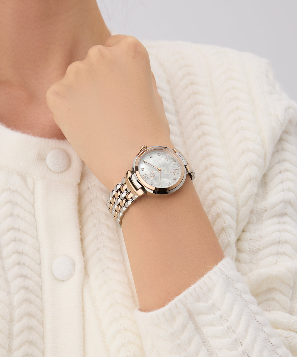 Gc Watch Allure Z64001L1 Mother of Pearl Dial Women&