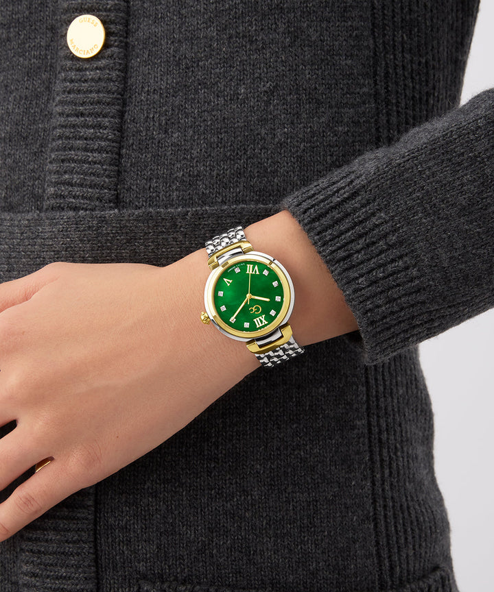 Gc Watch Allure Z64002L1 Green Dial Women&