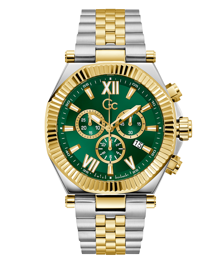 Gc Watch Atlas Z66003G9 Green Dial Men&