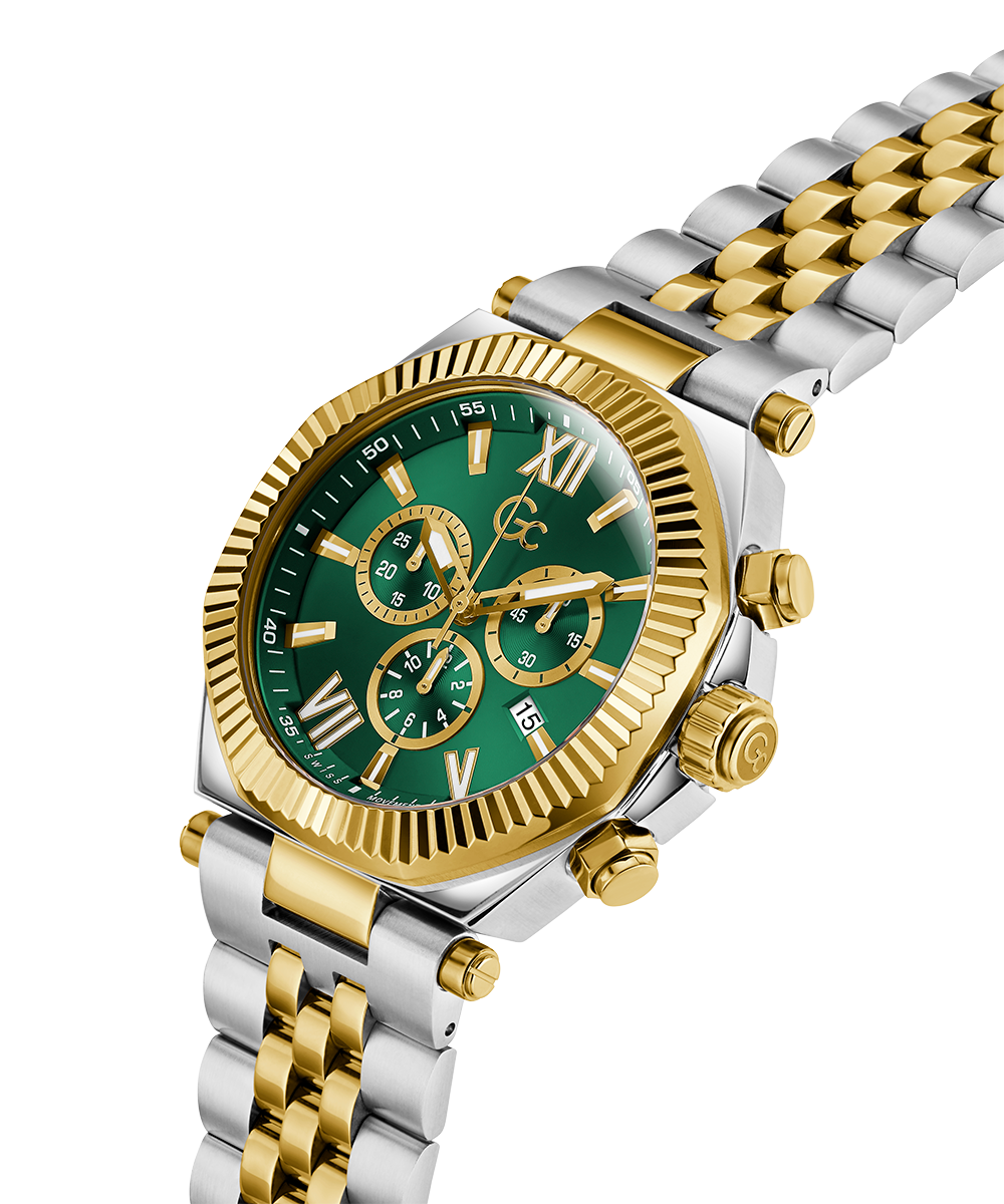 Gc Watch Atlas Z66003G9 Green Dial Men&