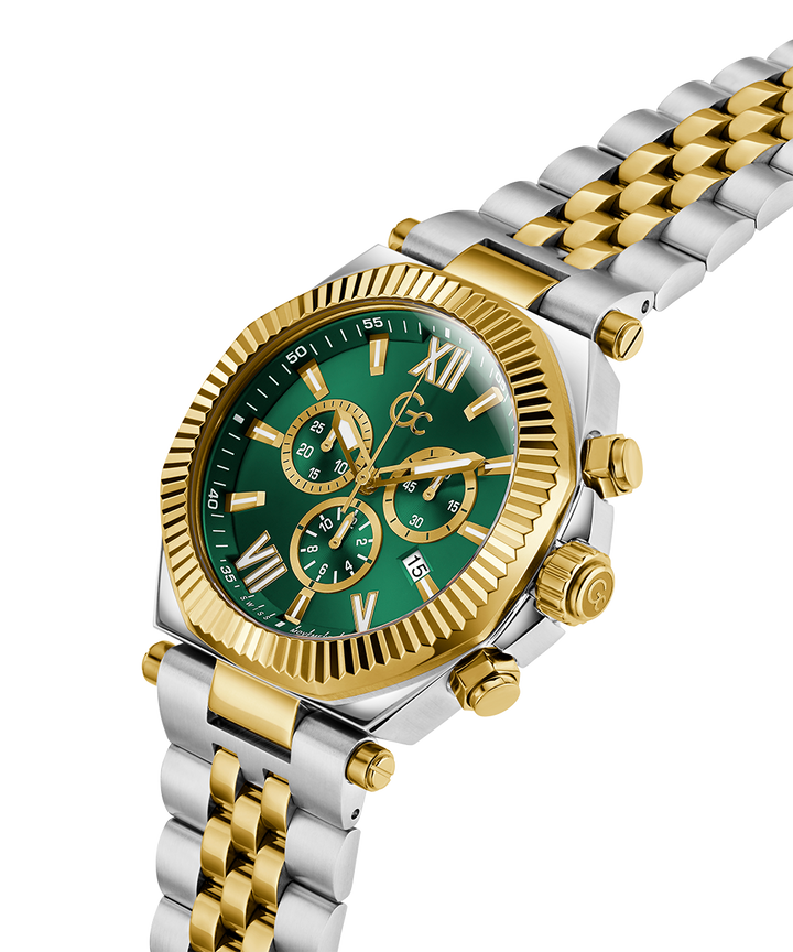 Gc Watch Atlas Z66003G9 Green Dial Men&