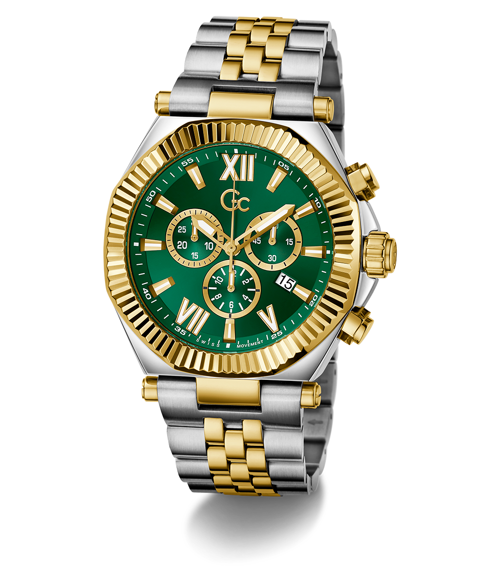 Gc Watch Atlas Z66003G9 Green Dial Men&