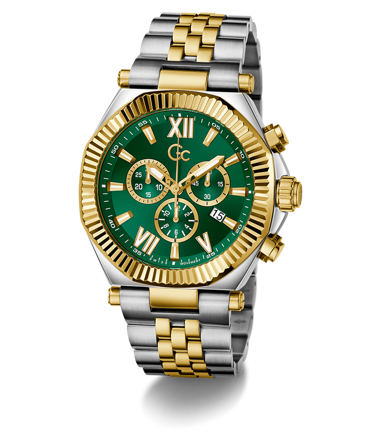 Gc Watch Atlas Z66003G9 Green Dial Men&