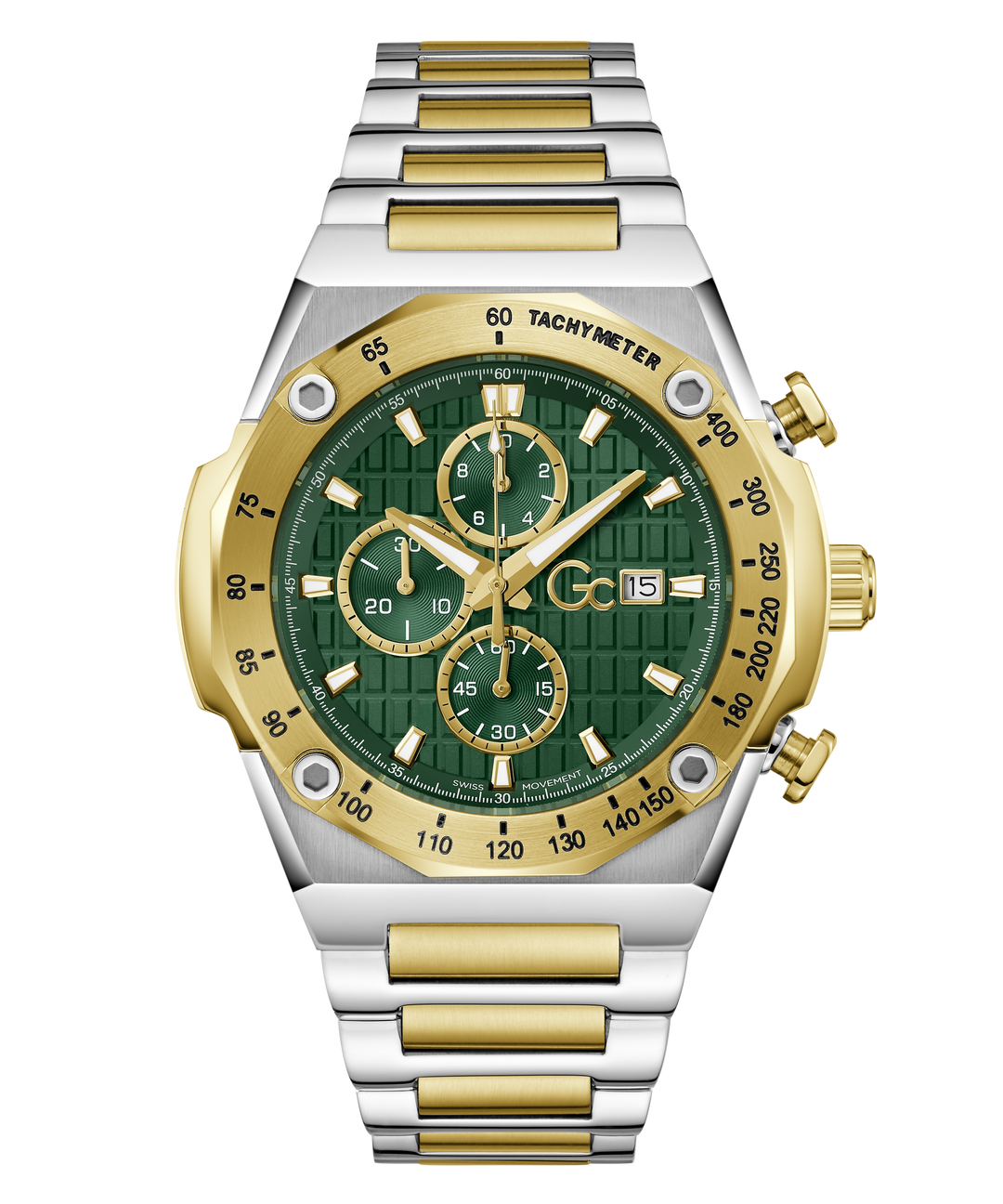Gc Watch Idolsport Z68006G9 Green Dial Men&