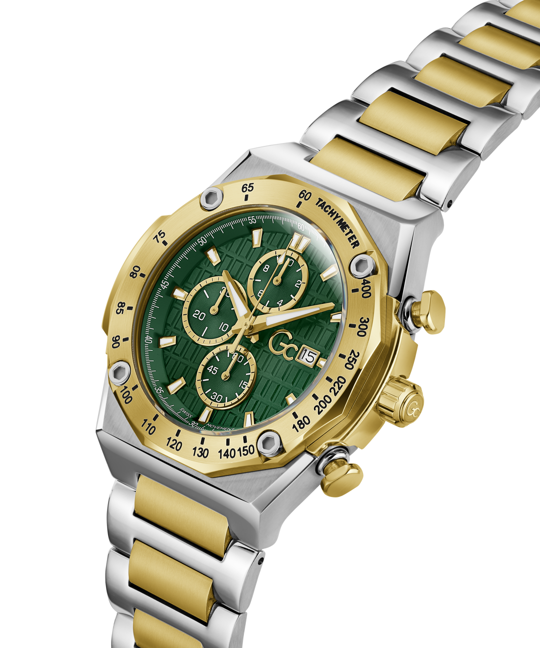Gc Watch Idolsport Z68006G9 Green Dial Men&
