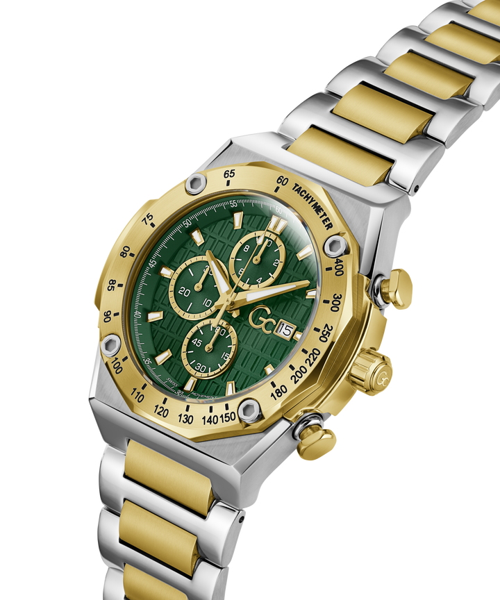 Gc Watch Idolsport Z68006G9 Green Dial Men&