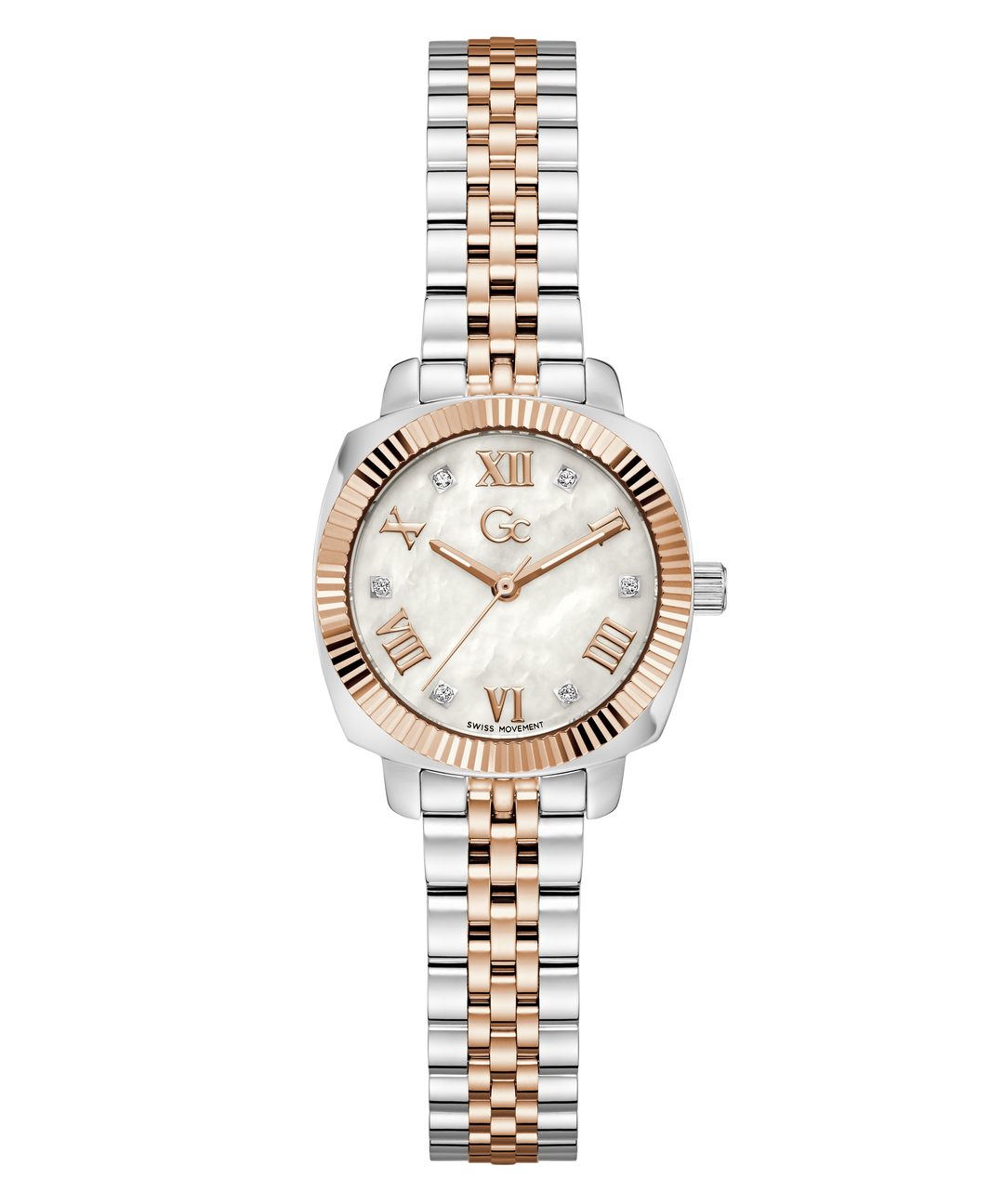Gc Watch Flair Coussin Mini Z73002L1 Mother of Pearl Dial Women&
