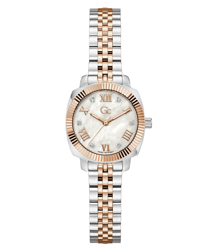 Gc Watch Flair Coussin Mini Z73002L1 Mother of Pearl Dial Women&