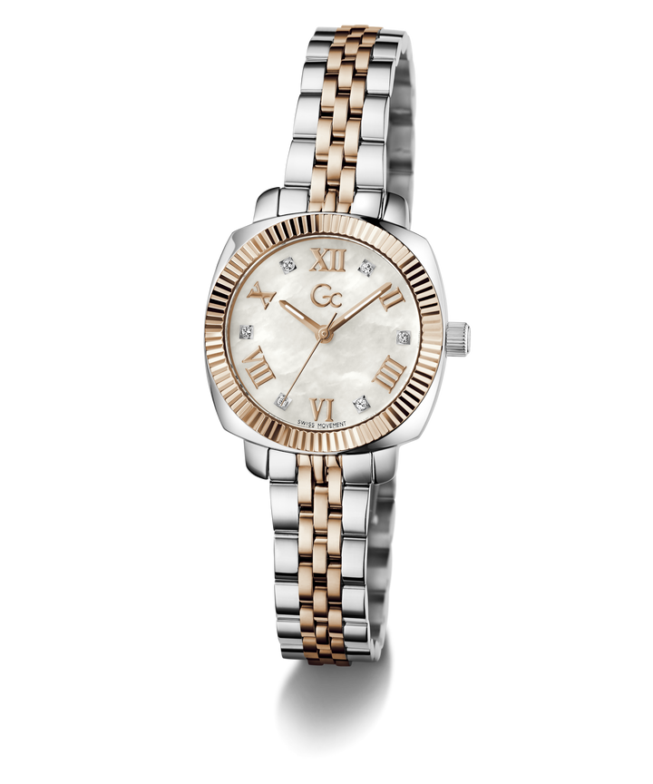 Gc Watch Flair Coussin Mini Z73002L1 Mother of Pearl Dial Women&