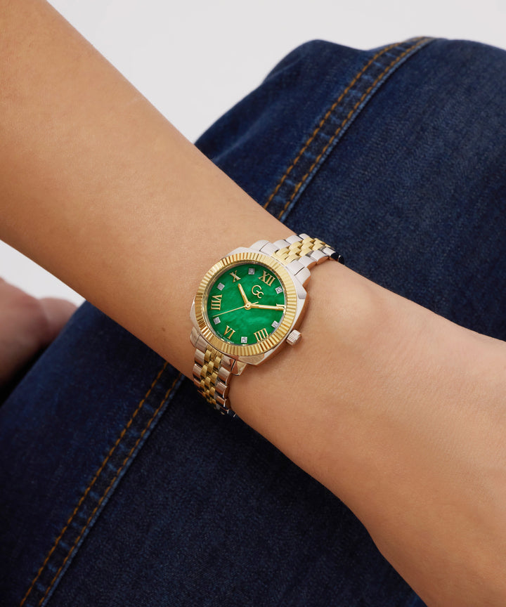 Gc Watch Flair Coussin Mini Z73003L9 Mother of Pearl Dial Women&