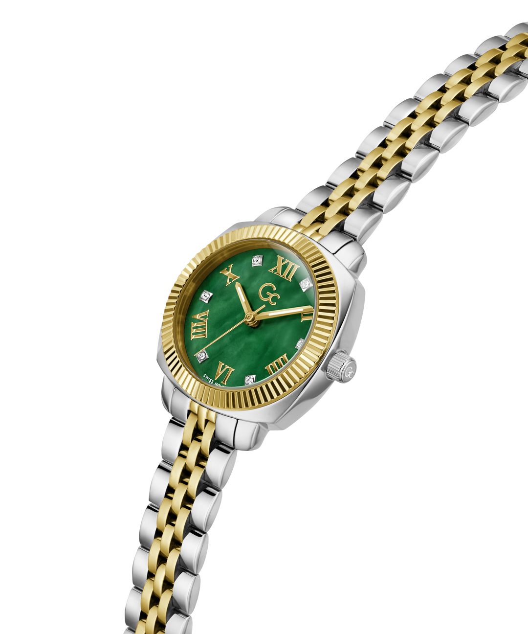 Gc Watch Flair Coussin Mini Z73003L9 Mother of Pearl Dial Women&