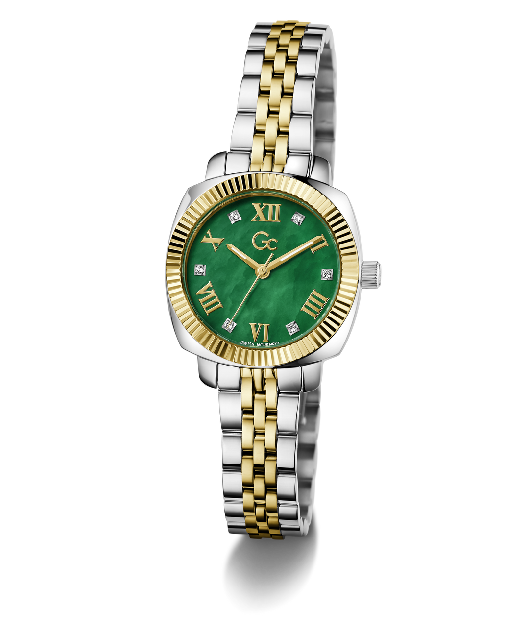 Gc Watch Flair Coussin Mini Z73003L9 Mother of Pearl Dial Women&
