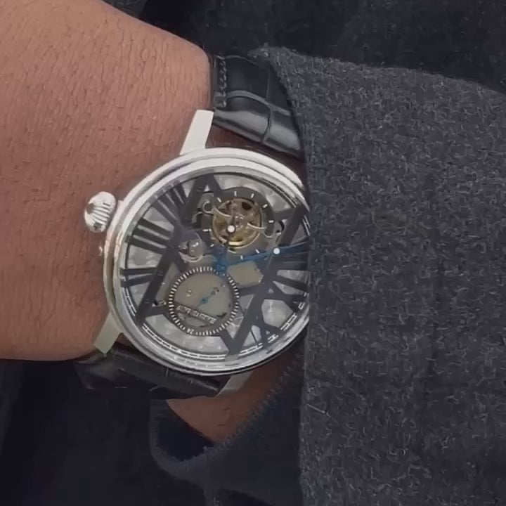 Earnshaw Westminster Brunel Automatic Railroad Silver