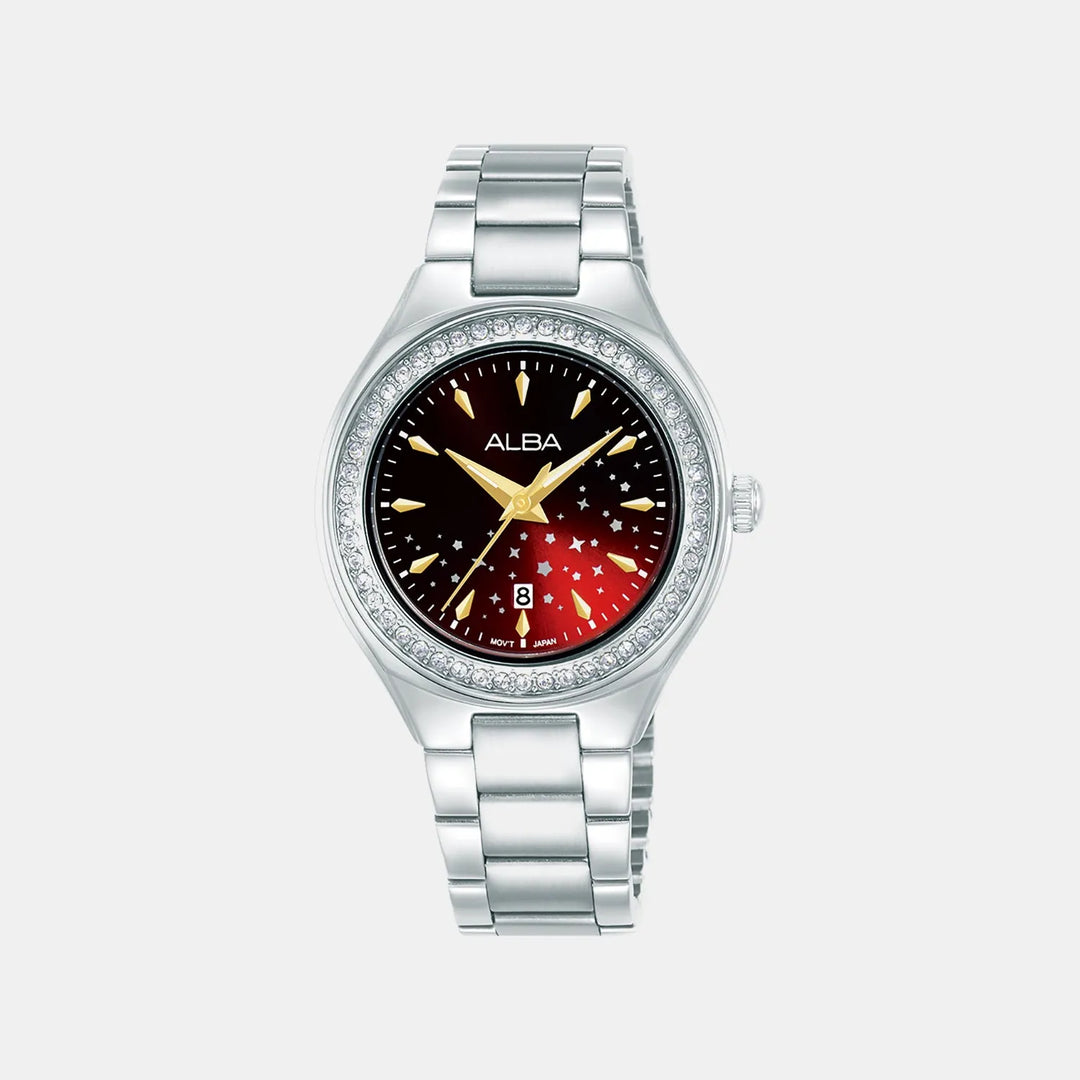 Alba AH7EU3X1 Red Dial Women&