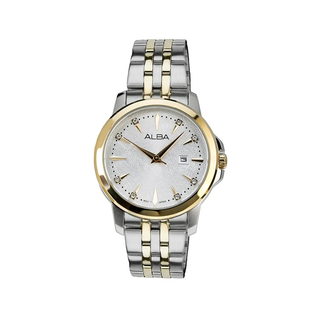 Alba AH7EX6X1 Classic Lumi Silver Dial Women&