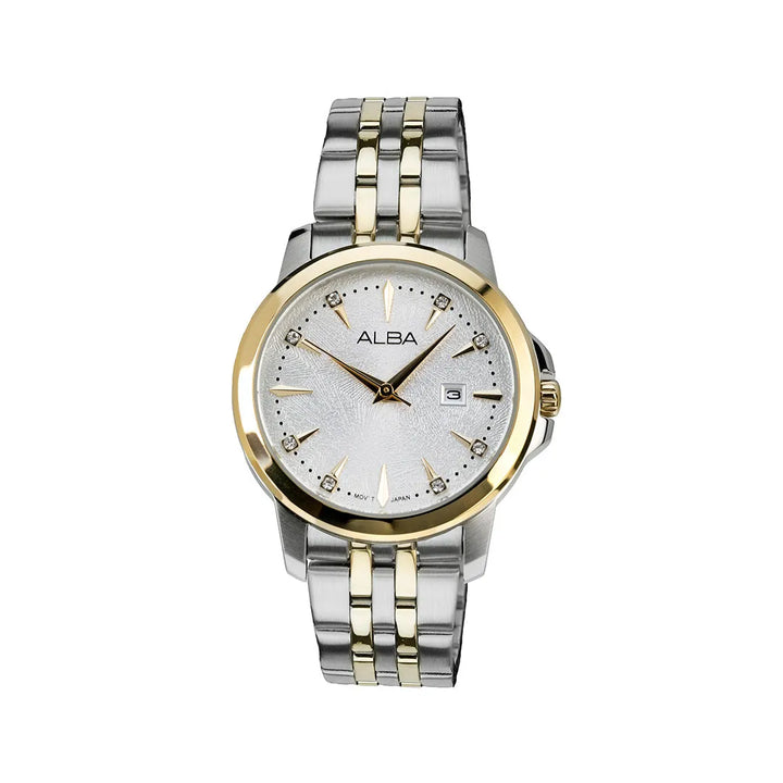 Alba AH7EX6X1 Classic Lumi Silver Dial Women&