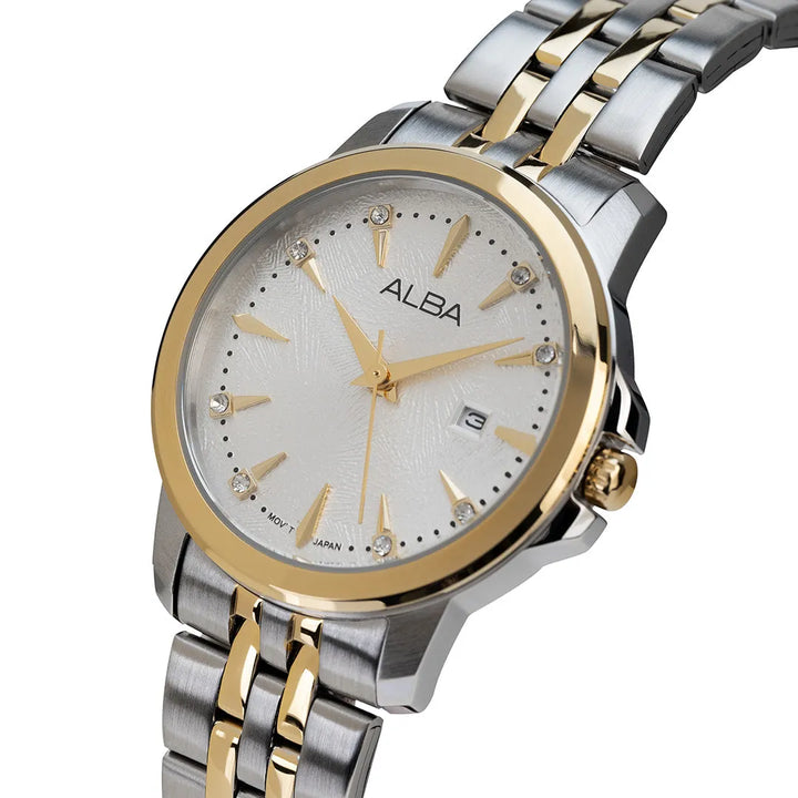 Alba AH7EX6X1 Classic Lumi Silver Dial Women&