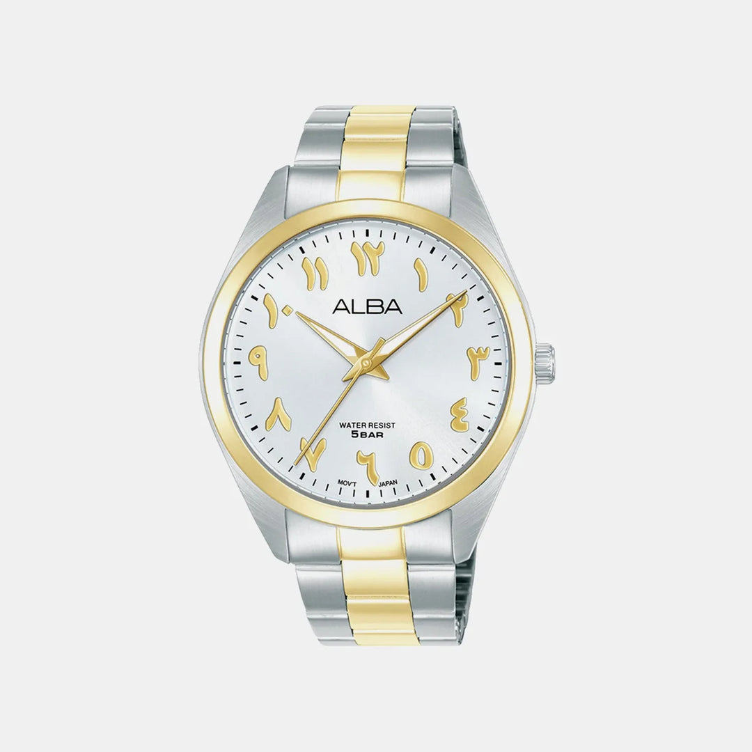 Alba ARX158X1 White Dial Men&