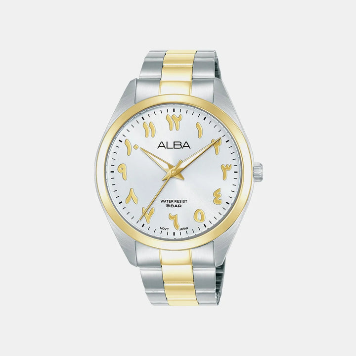 Alba ARX158X1 White Dial Men&