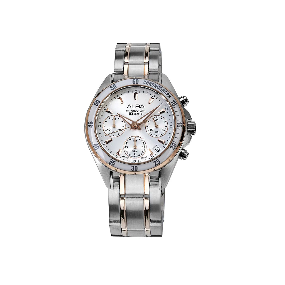 Alba AT3K90X1 Celeste Silver Glow Women&