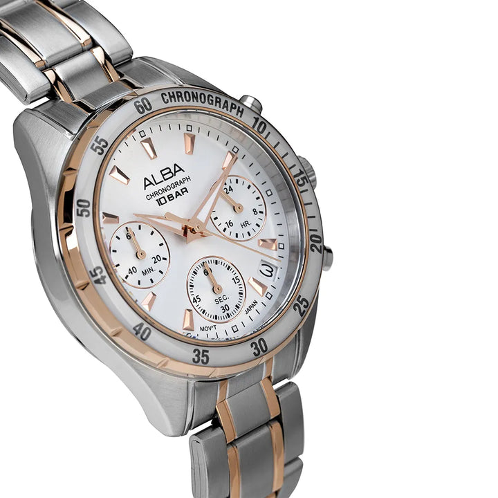 Alba AT3K90X1 Celeste Silver Glow Women&