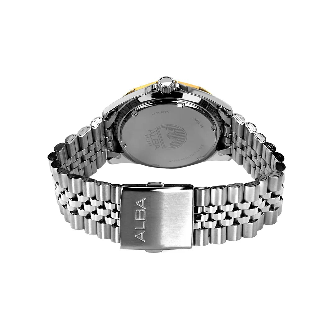 Alba Galaxy Dial AV3590X2 Gold &amp; Black Dial Quartz Men&