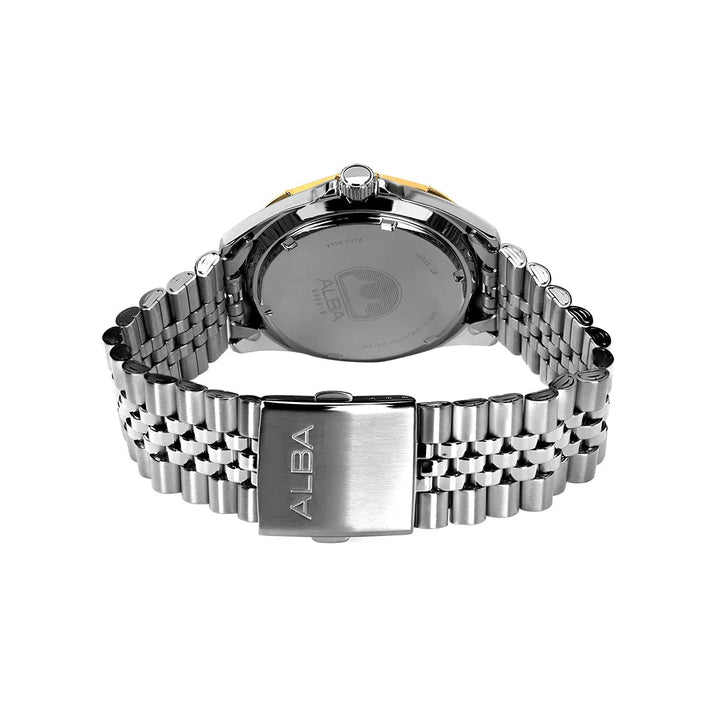Alba Galaxy Dial AV3590X2 Gold &amp; Black Dial Quartz Men&