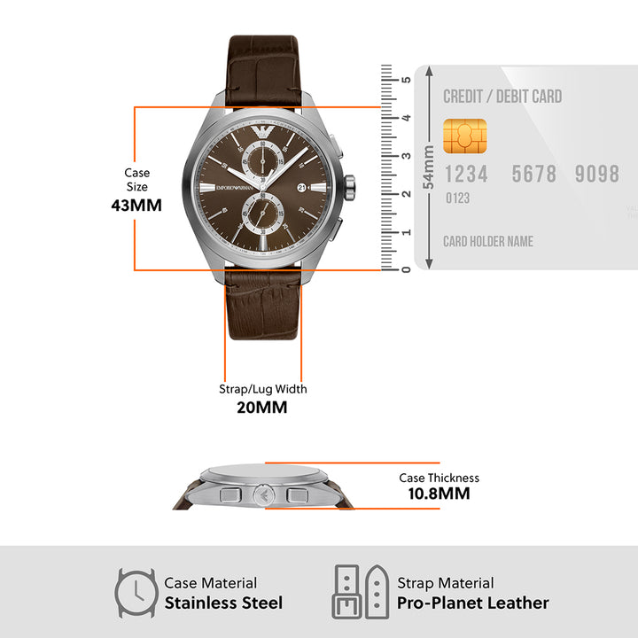 EMPORIO ARMANI Men Grenen Lil - AR11482