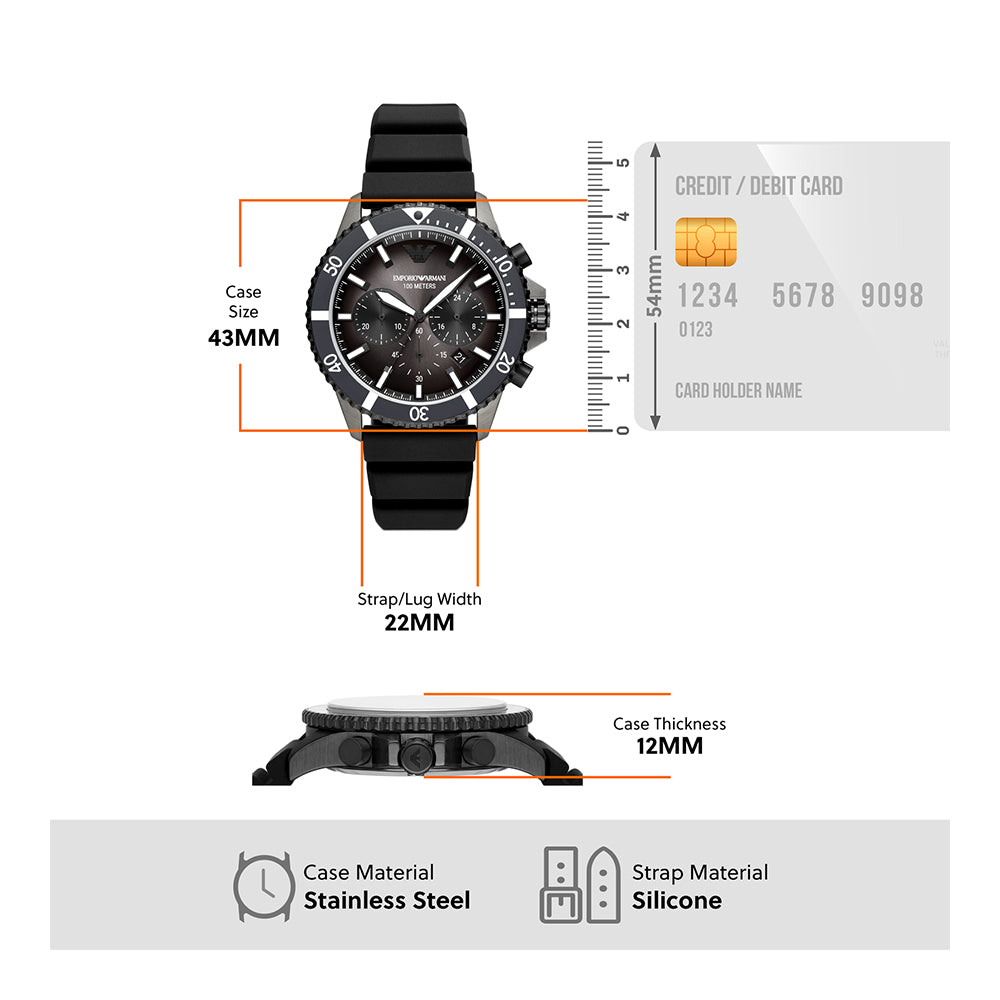 EMPORIO ARMANI Men Diver - AR11515