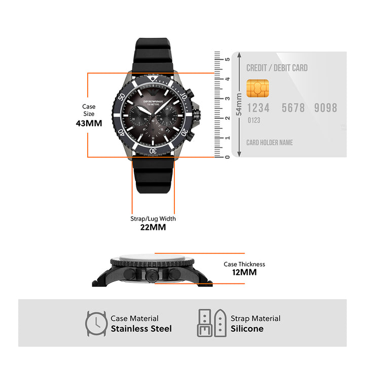 EMPORIO ARMANI Men Diver - AR11515