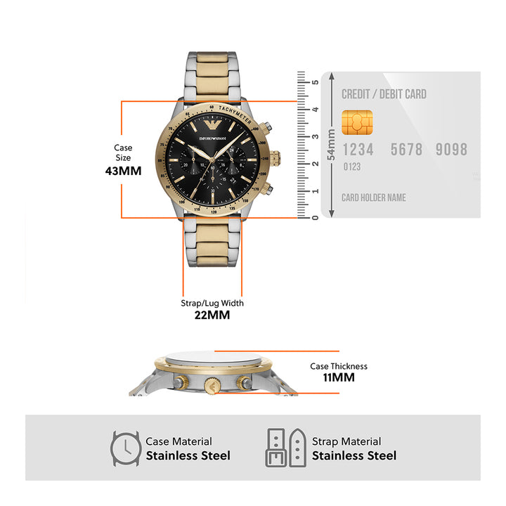 EMPORIO ARMANI Men Mario - AR11521