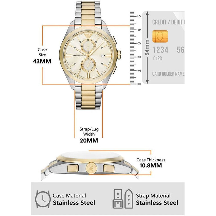 EMPORIO ARMANI Men Minimalist AR11605