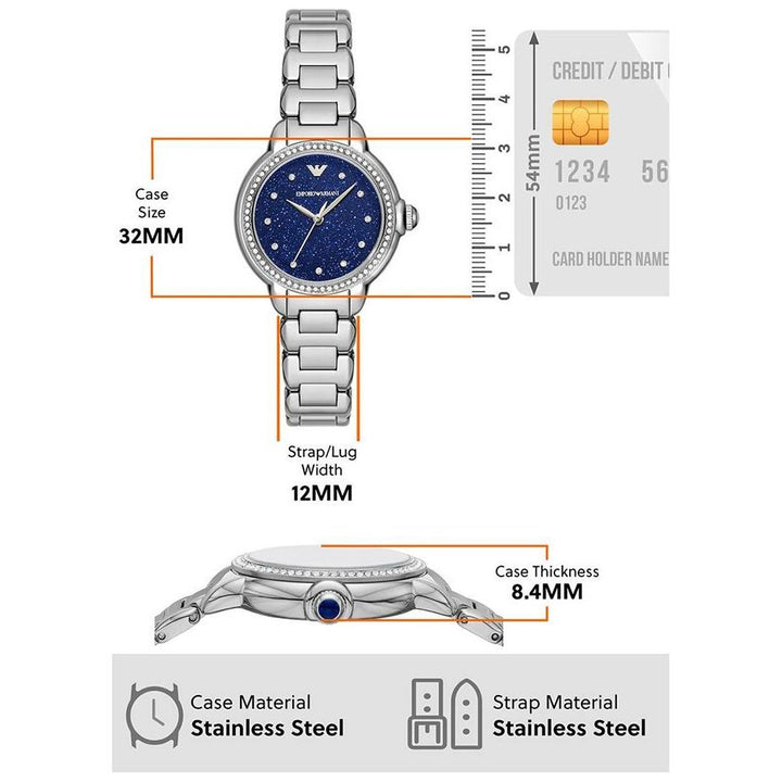 EMPORIO ARMANI Women Benevento AR11630