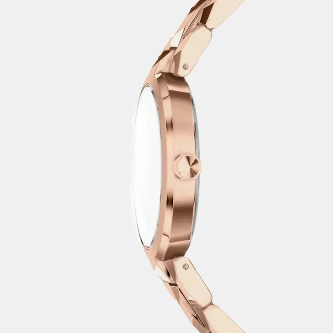 Armani Exchange Audelle AX4408 Rose Gold Dial Women&