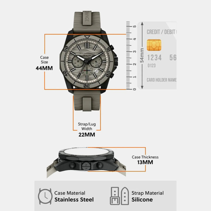 Armani Exchange AX1971 Grey Dial Chronograph Men&