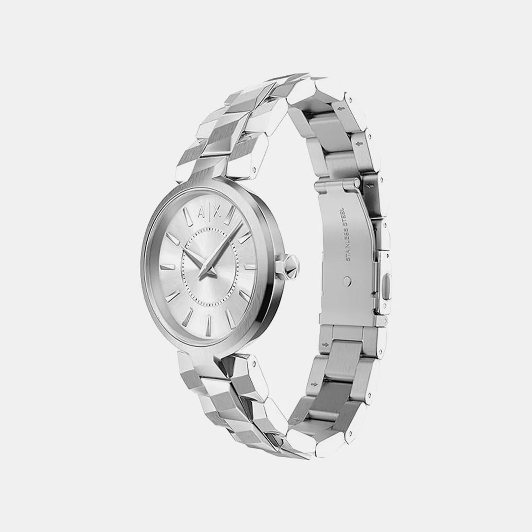 Armani Exchange AX4405 Silver Dial Women&