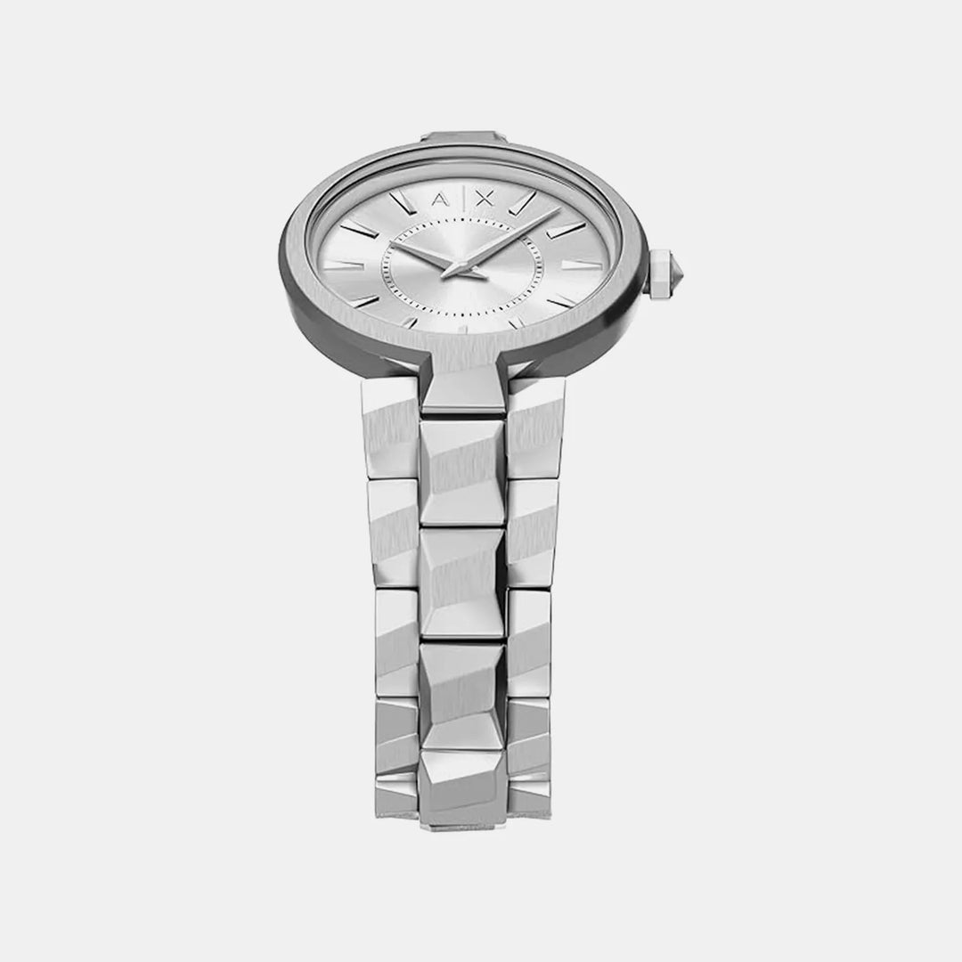 Armani Exchange AX4405 Silver Dial Women&