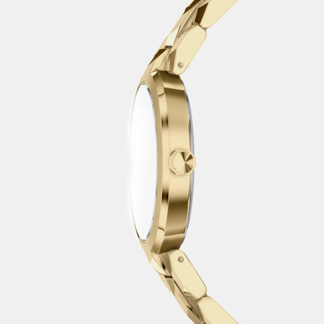 Armani Exchange AX4407 Gold Dial Women&