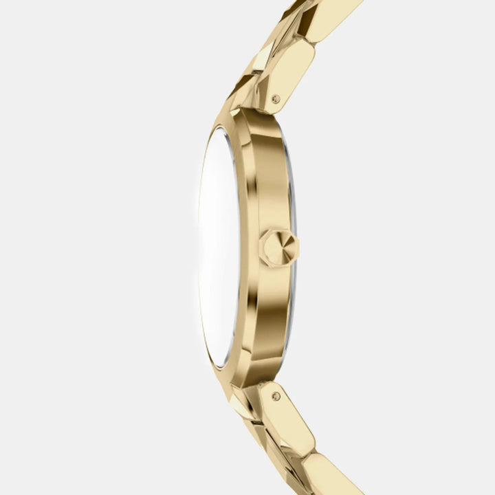 Armani Exchange AX4407 Gold Dial Women&