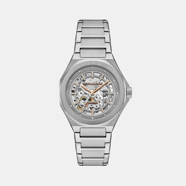 Armani Exchange AX4618 Silver Dial Automatic Women&