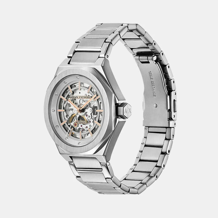 Armani Exchange AX4618 Silver Dial Automatic Women&