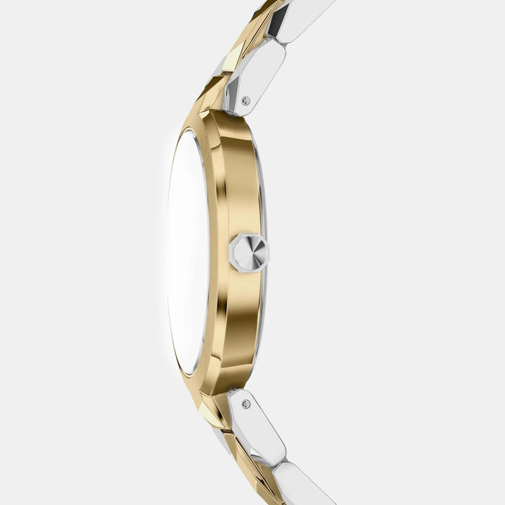 Armani Exchange Silver Dial Stainless Steel Women&