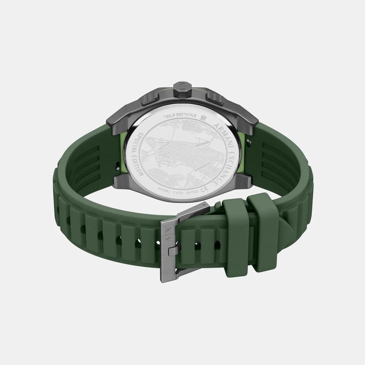 Armani Exchange Sync AX4292 Green Dial Chronograph Men&