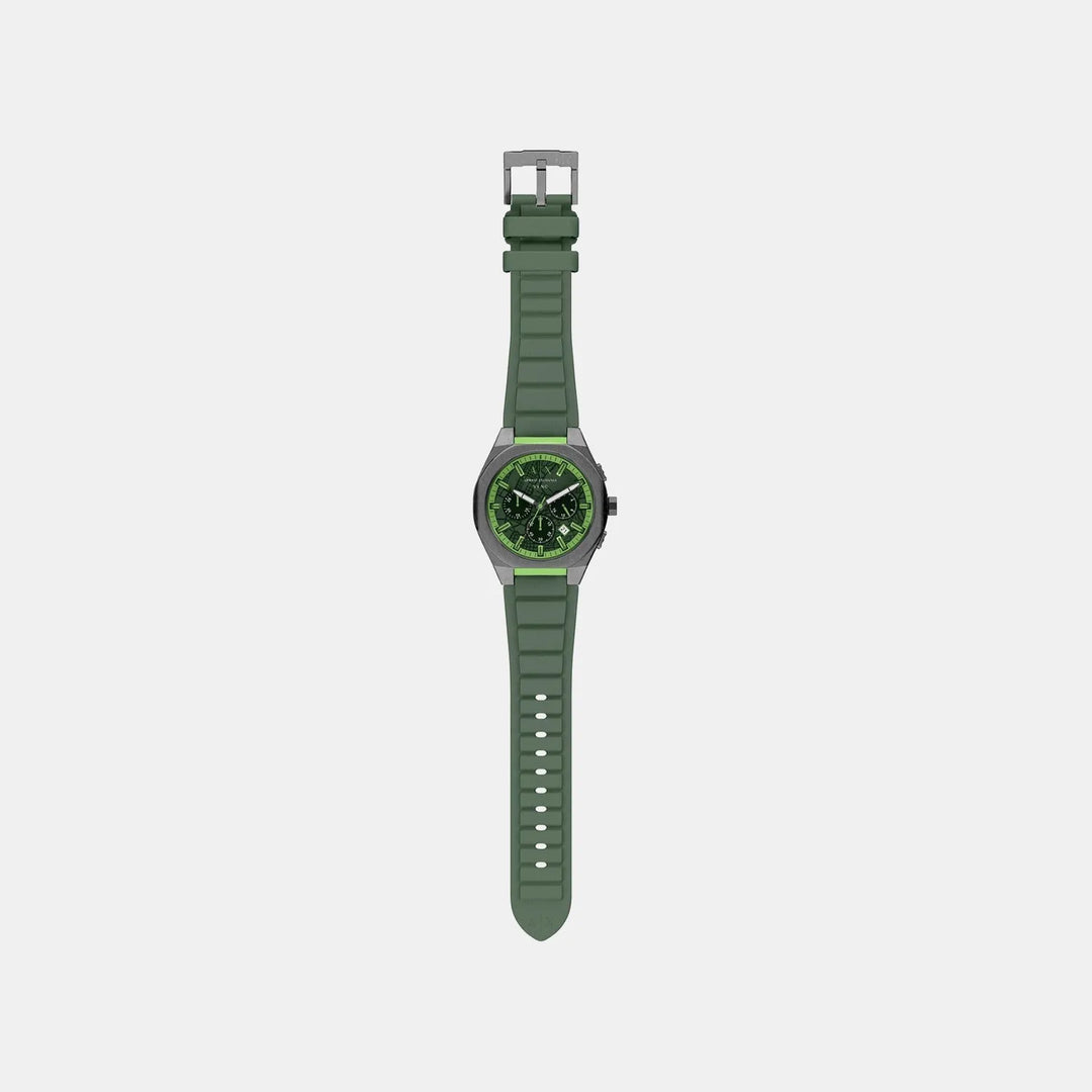Armani Exchange Sync AX4292 Green Dial Chronograph Men&