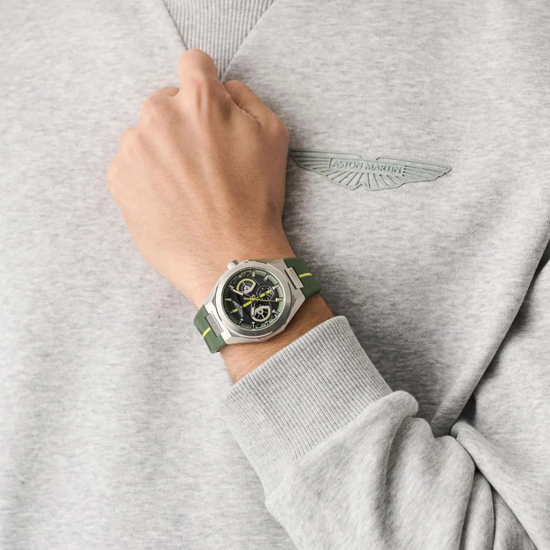 Aston Martin MTRI2S6013E Green Dial Men&