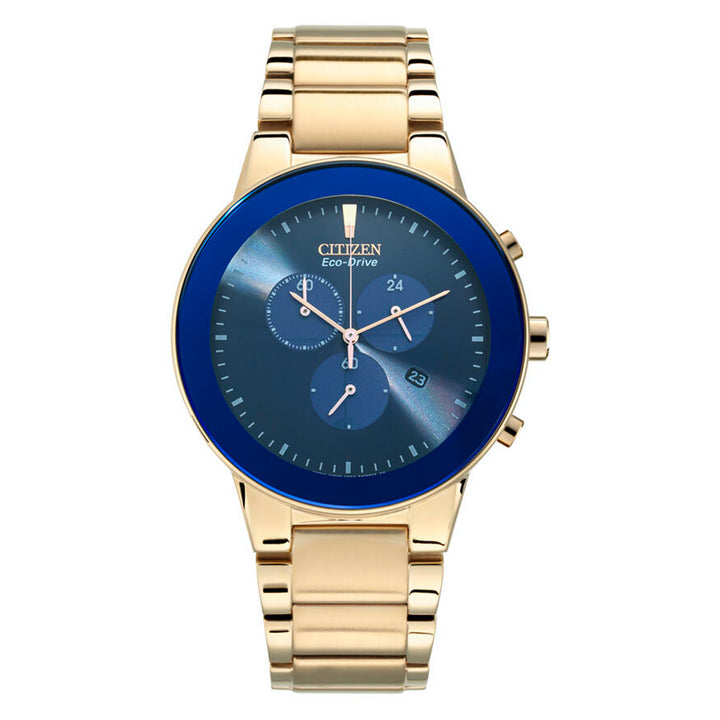 CITIZEN Analog Blue Dial Men's Watch-AT2243-87L