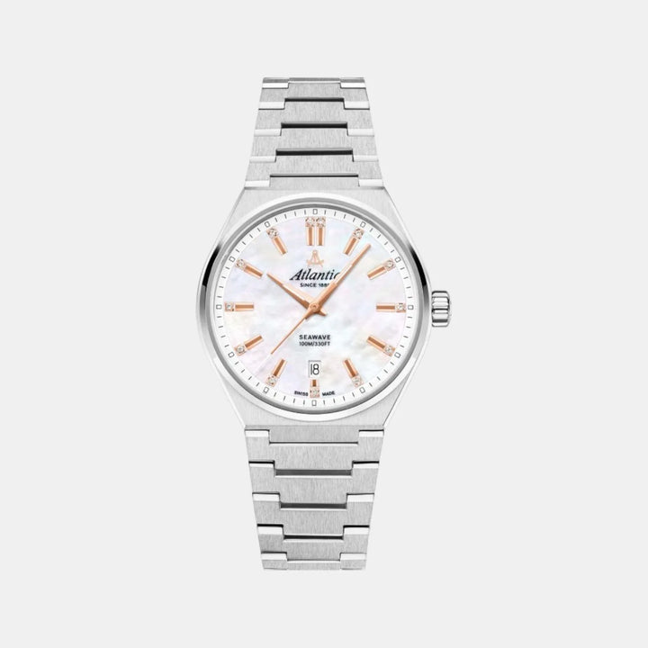 Atlantic Seawave 39365.41.01R White Dial Women&