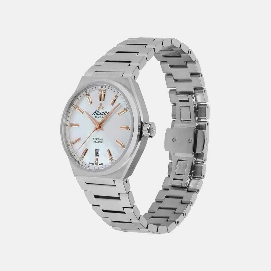 Atlantic Seawave 39365.41.01R White Dial Women&